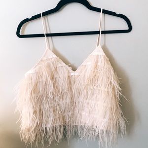 Tiny Dancer Lucy Paris Feather Cami